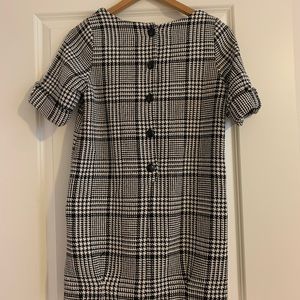 Vintage Houndstooth Dress